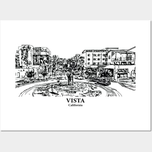 Vista - California Posters and Art